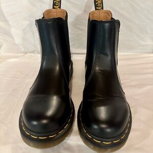 Dr. Martens Black Leather Chelsea Boots